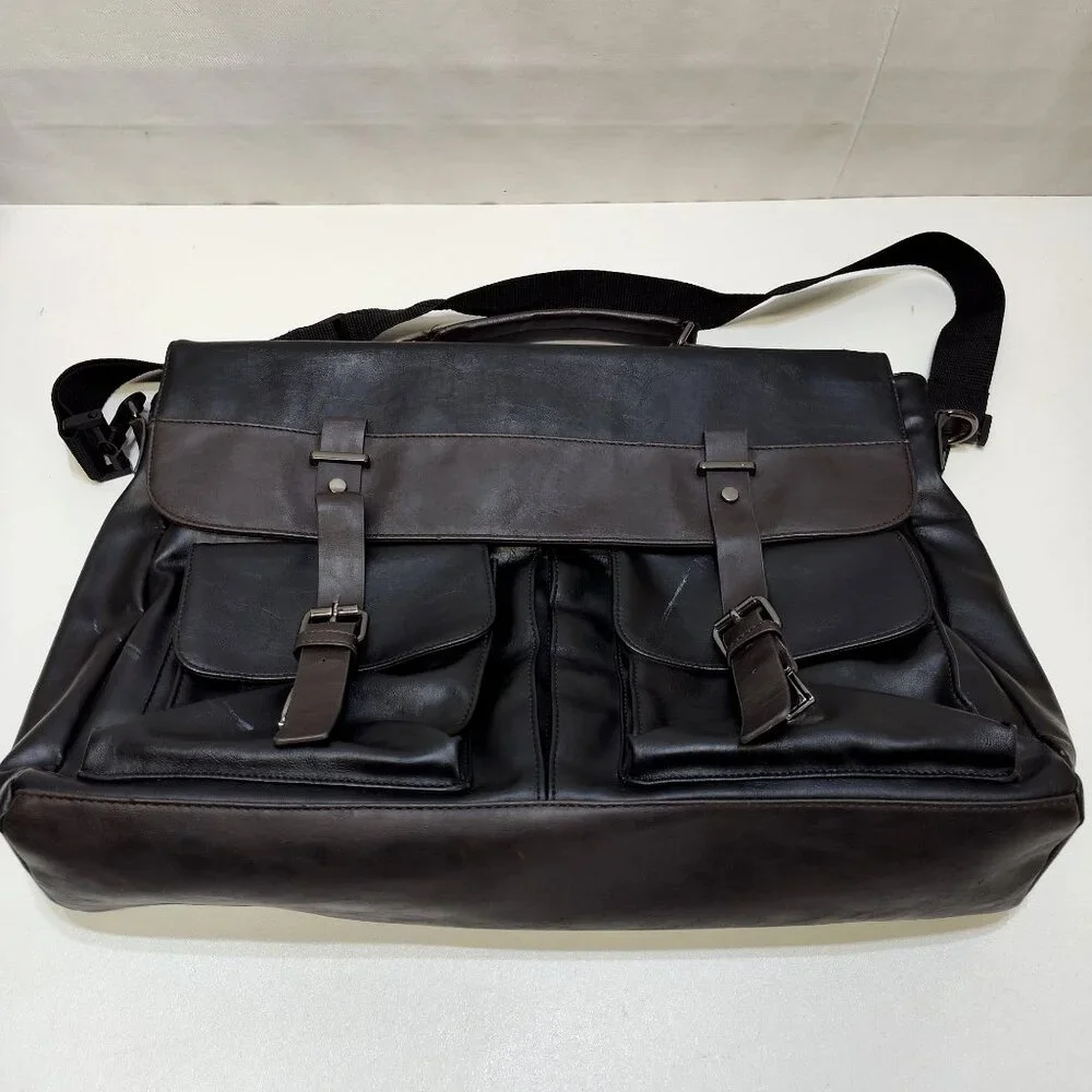 Seyfocnia PU Leather Bag 17.3
